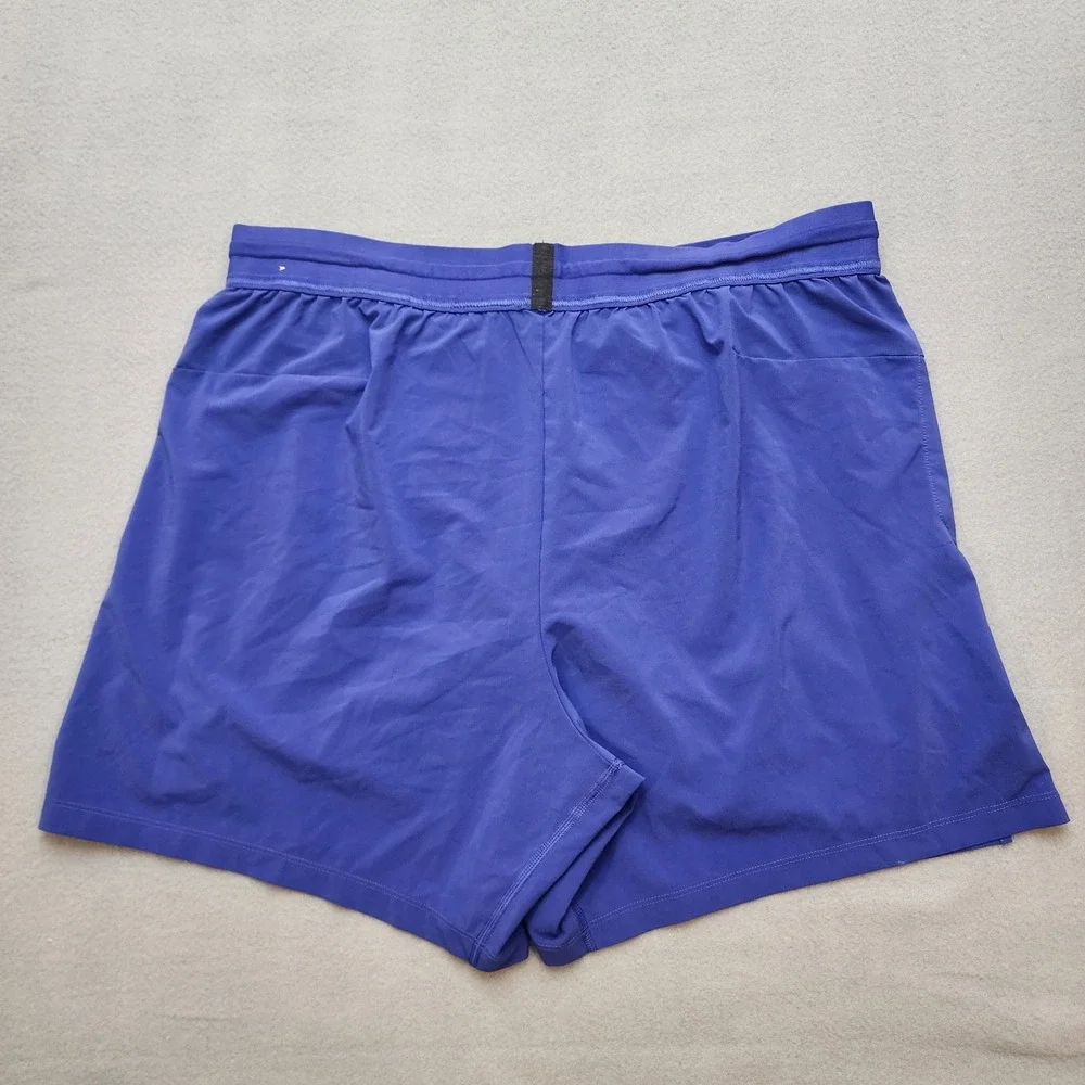 Nike Yoga Dri-FIT Purple Athletic Shorts Womens XXL Elastic Waist Running Gym